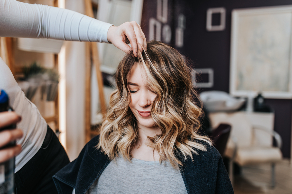 Balayage and Haircut